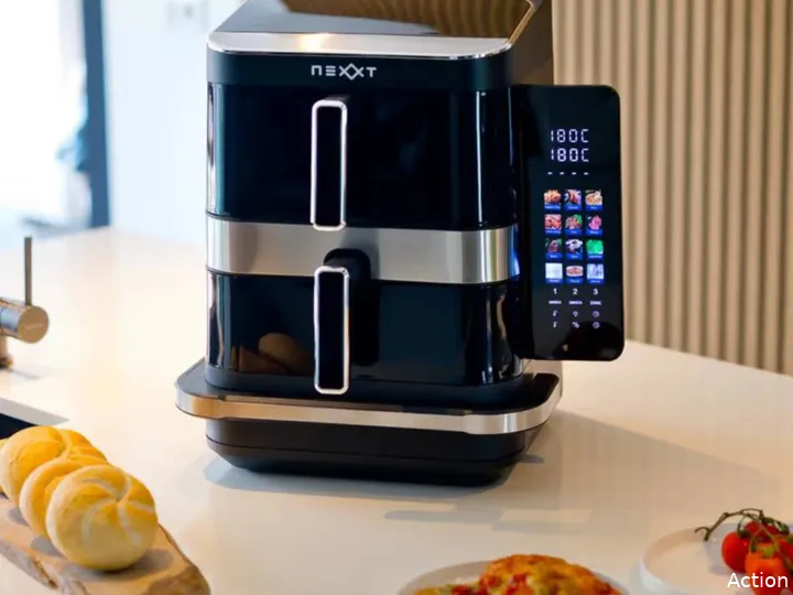 Nexxt airfryer 2-in-1 met pizzaoven