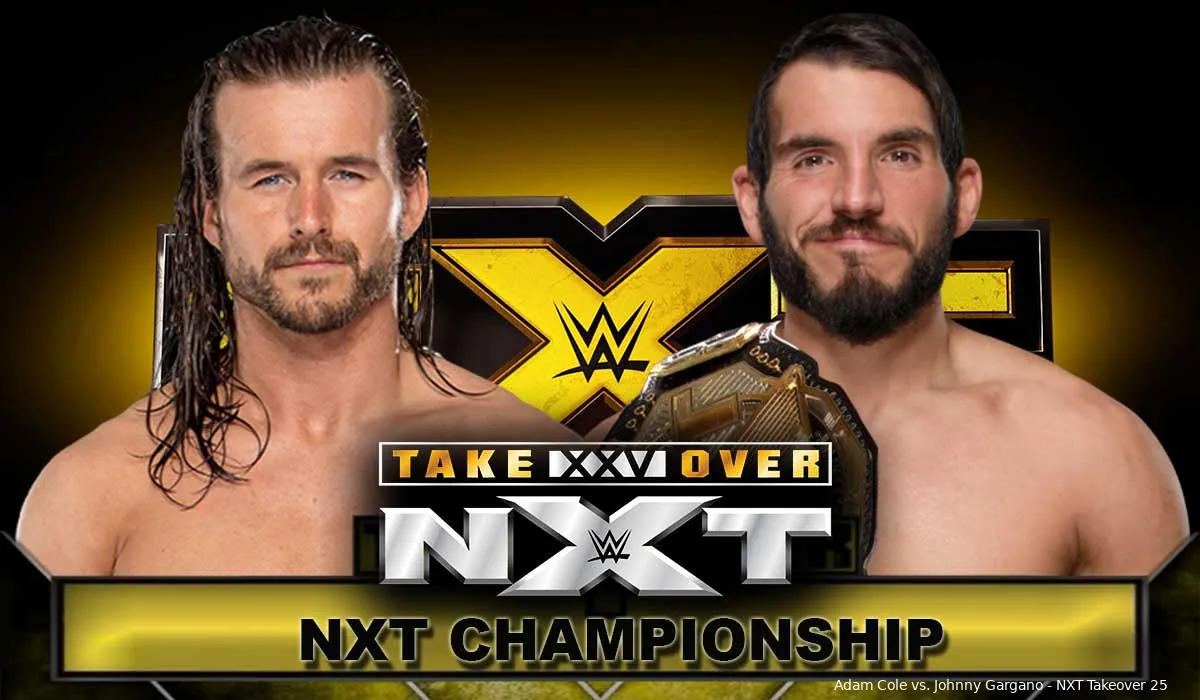 johnny gargano vs adam cole nxt championship
