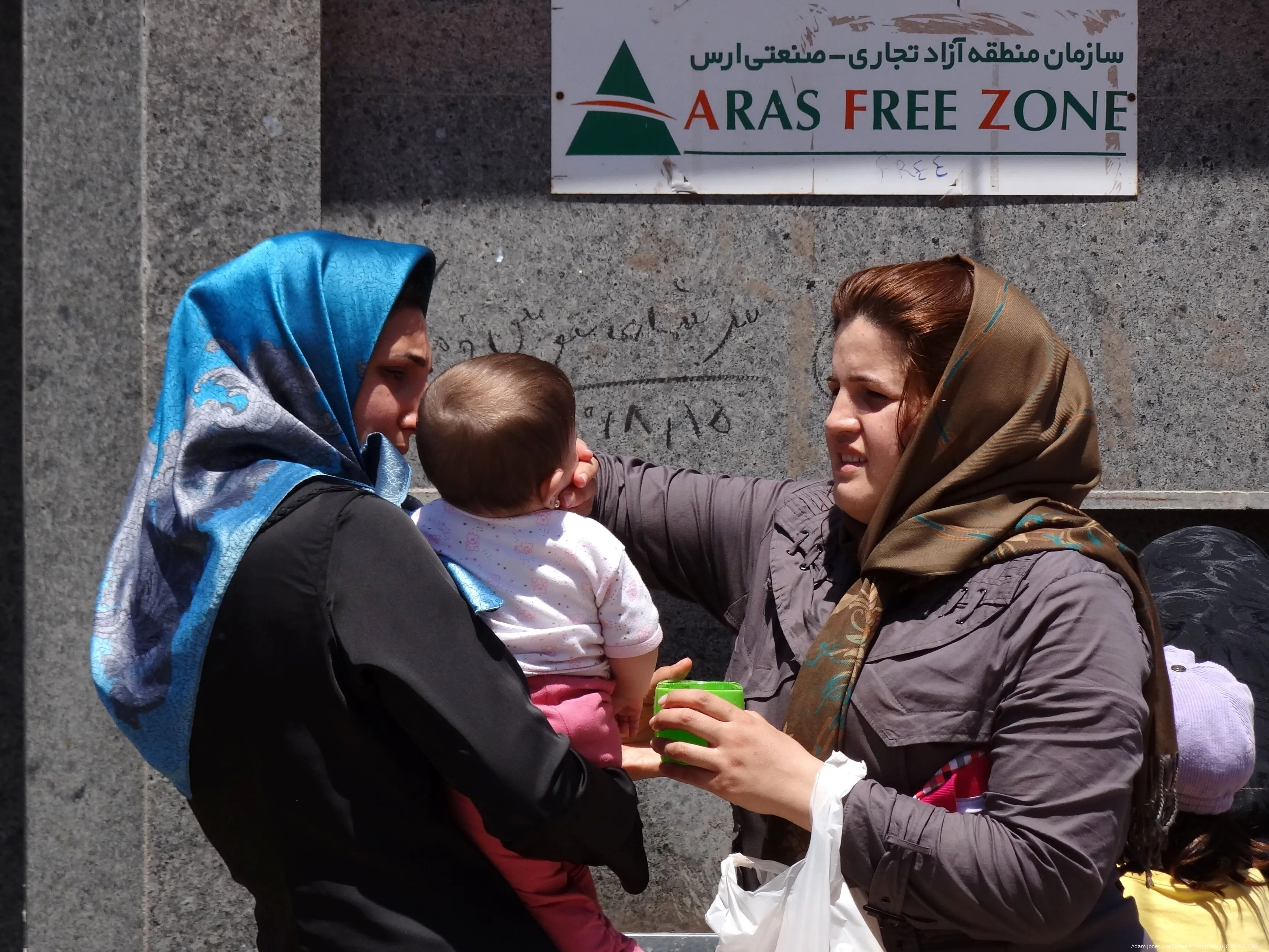 women in russian bazaar jolfa iranian azerbaijan iran 7421482616