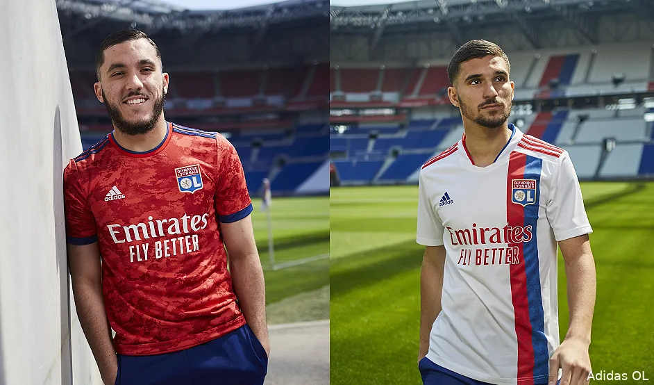 ol aouar et cherki devoilent les nouveaux maillots adidas ol 314641