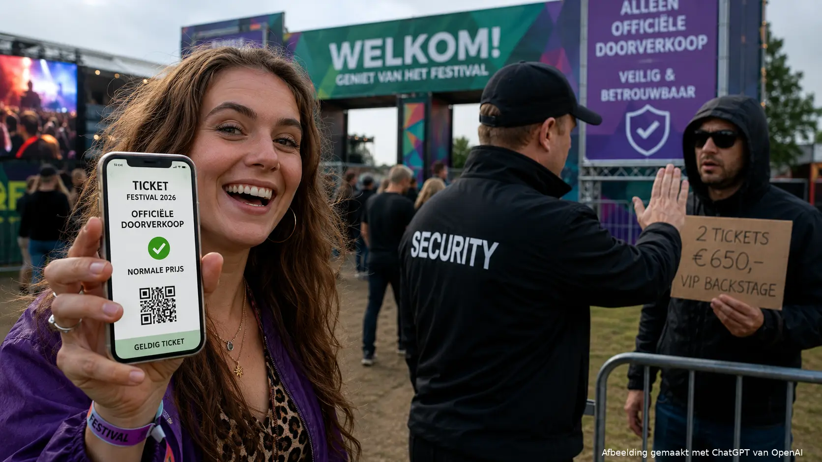 Nederlandse festivals gebruiken steeds vaker eigen platforms voor de veilige doorverkoop van tickets