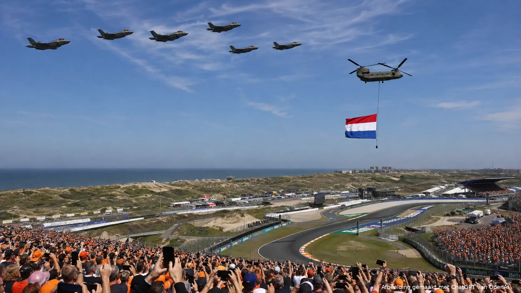 zandvoort formule 1 luchtmacht f35