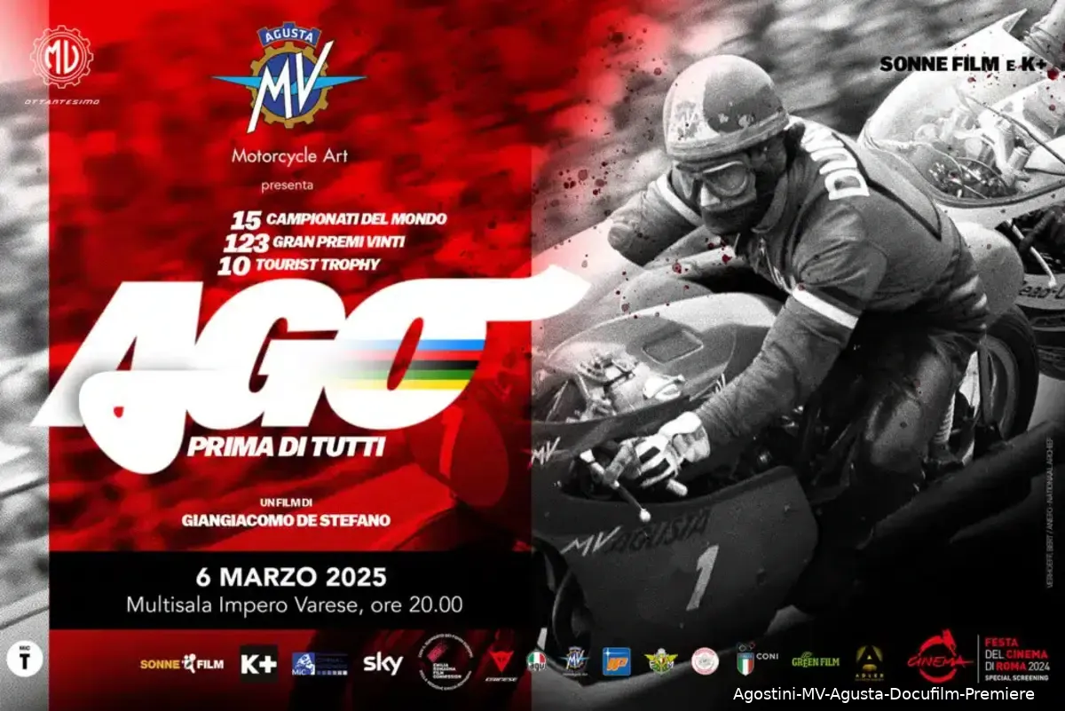 agostini mv agusta docufilm premiere