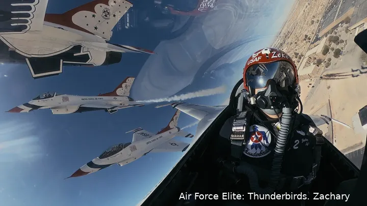 air force elite thunderbirds