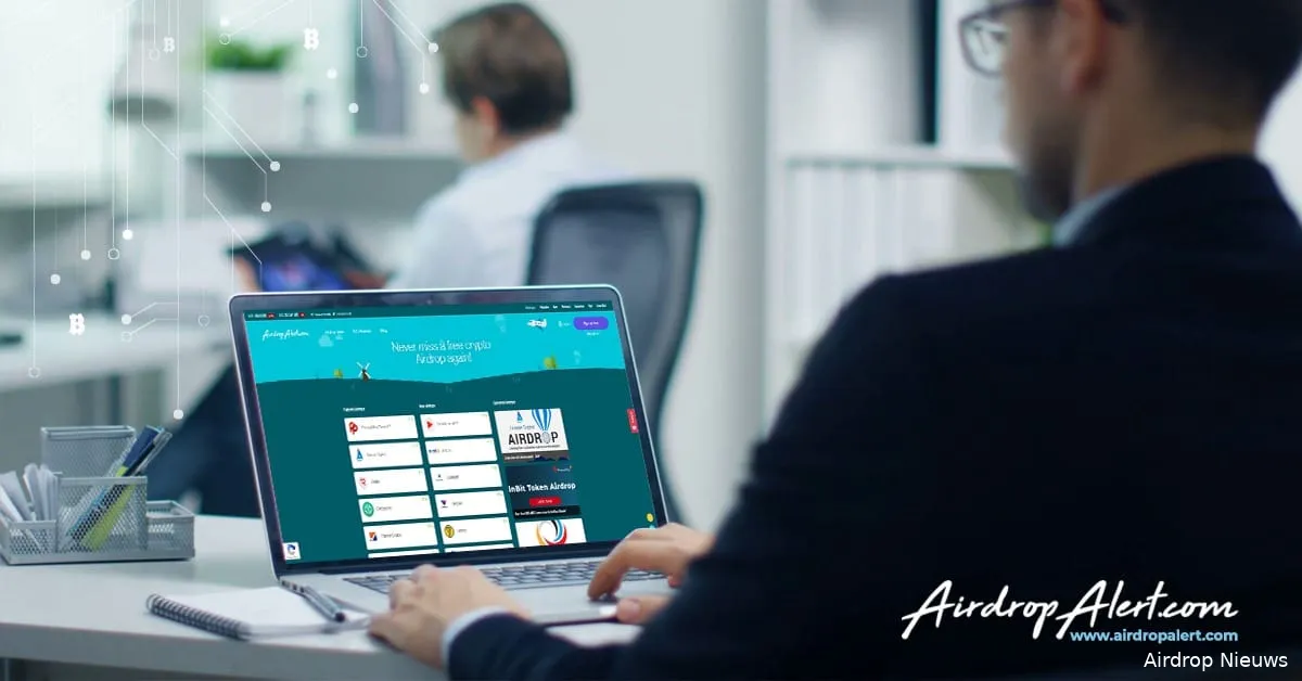 airdropalert aankondiging