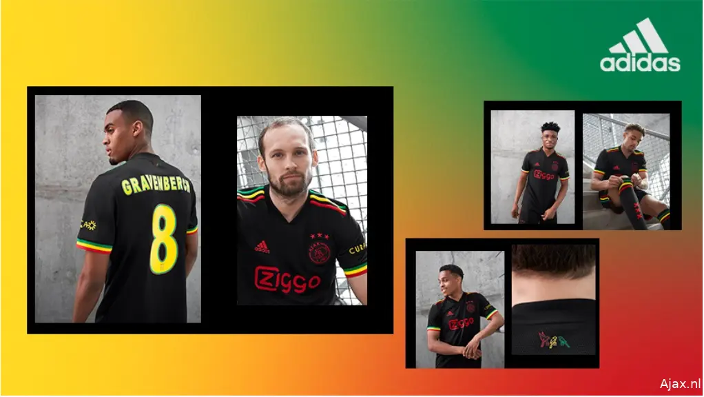 ajax derde shirt bob marley