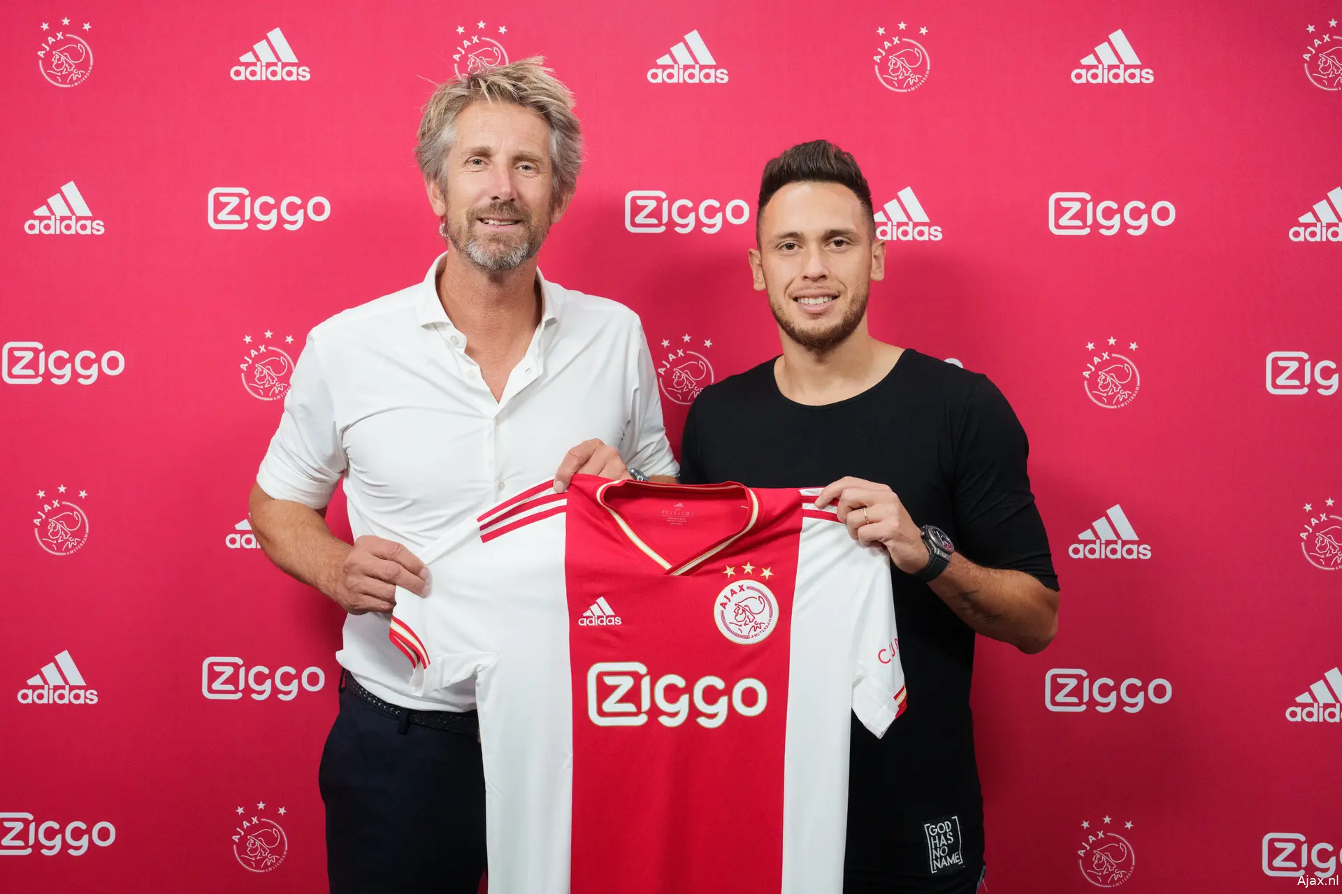Lucas Ocampos Presentatie Van der Sar