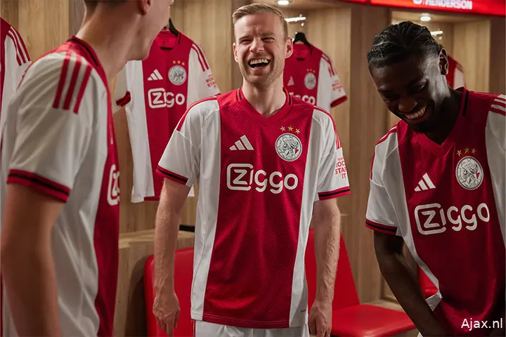 ajax davy klaassen mokio nieuw thuisshirt