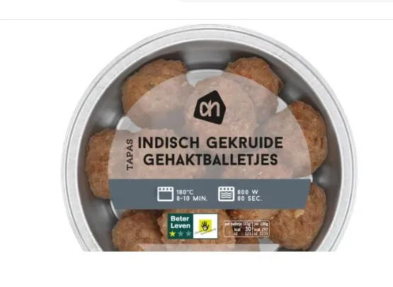 ah indisch gekruide balletjes