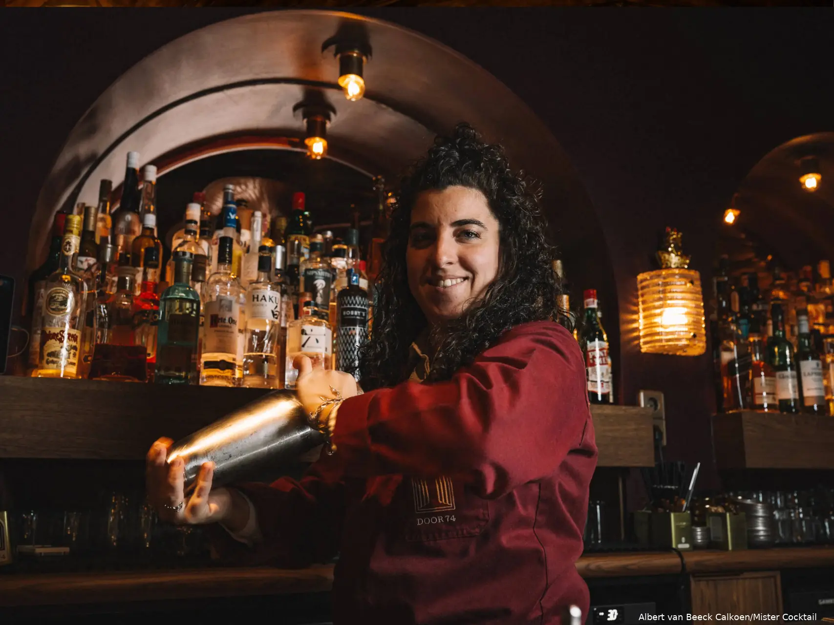 Door 74 bartender