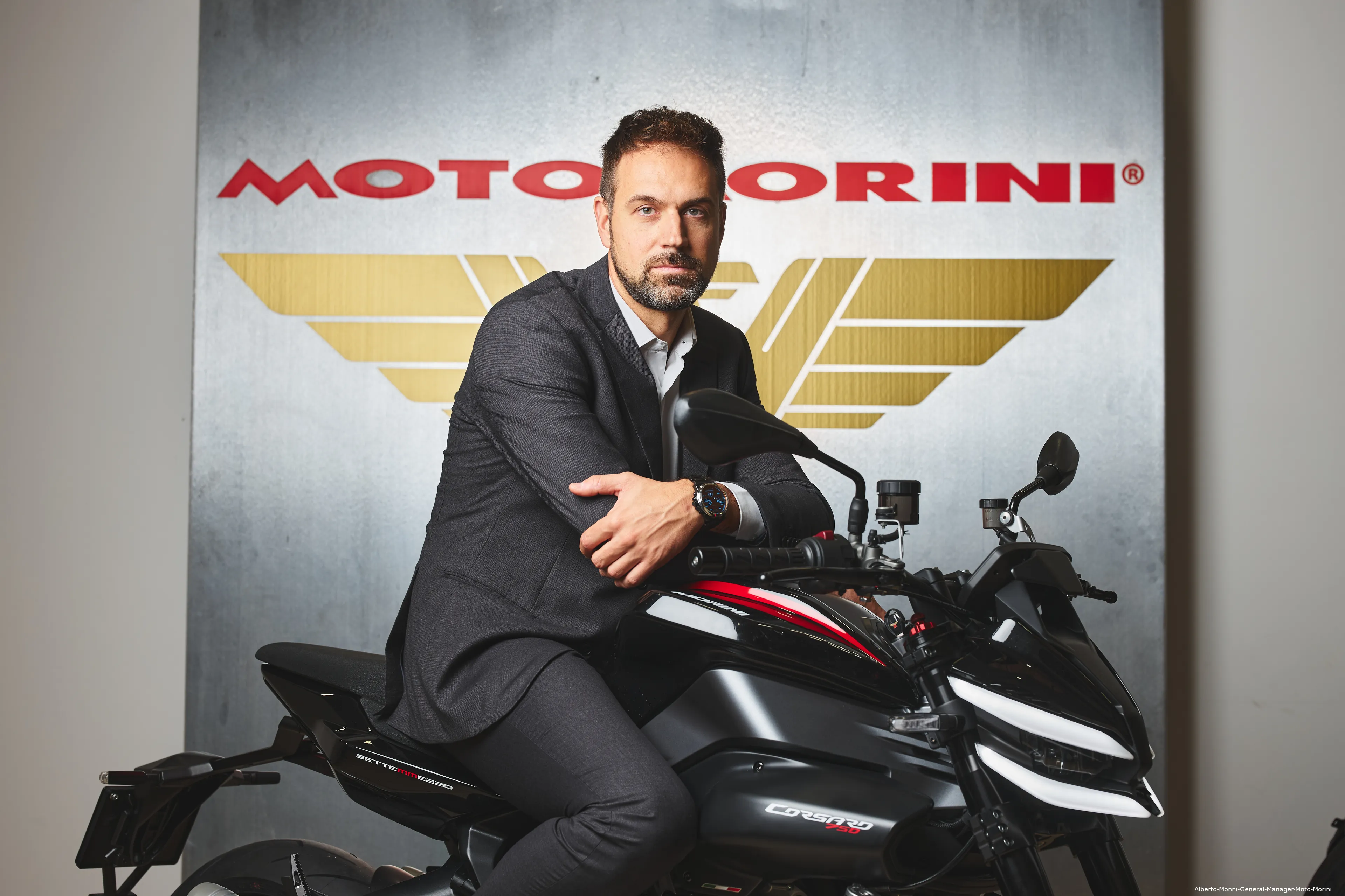 alberto monni general manager moto morini