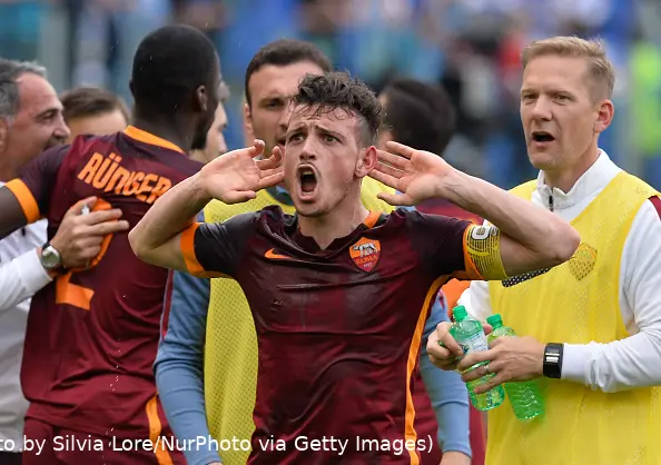 florenzi esulta orecchie derby