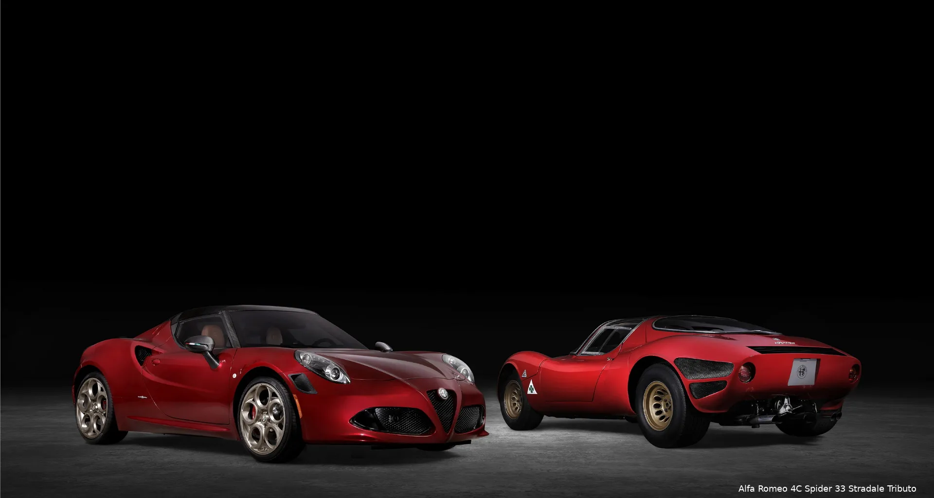 alfa romeo 4c spider 33 stradale tributo