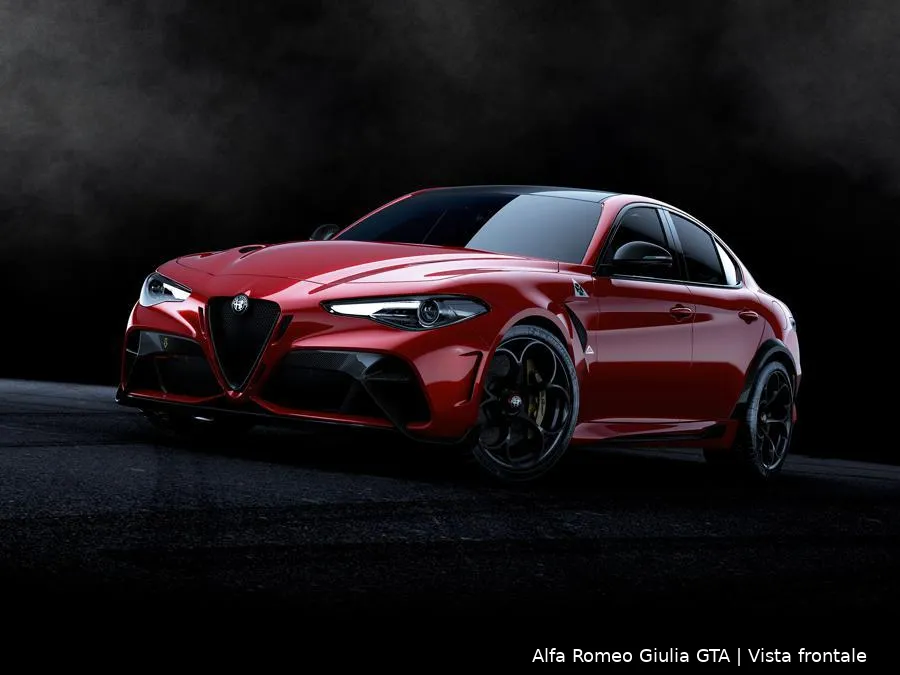 alfa romeo giulia gta frontale