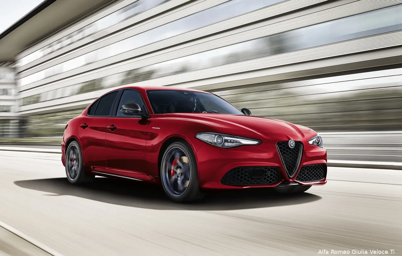 180228 alfa romeo giulia 34front veloce ti red