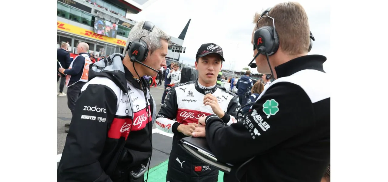 Zhou Guanyu Silverstone