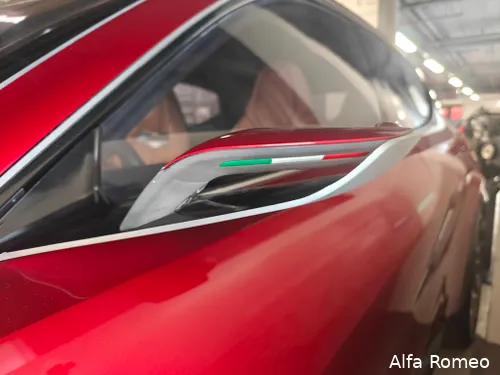 Alsof een Italiaanse dame naar je knipoogt.