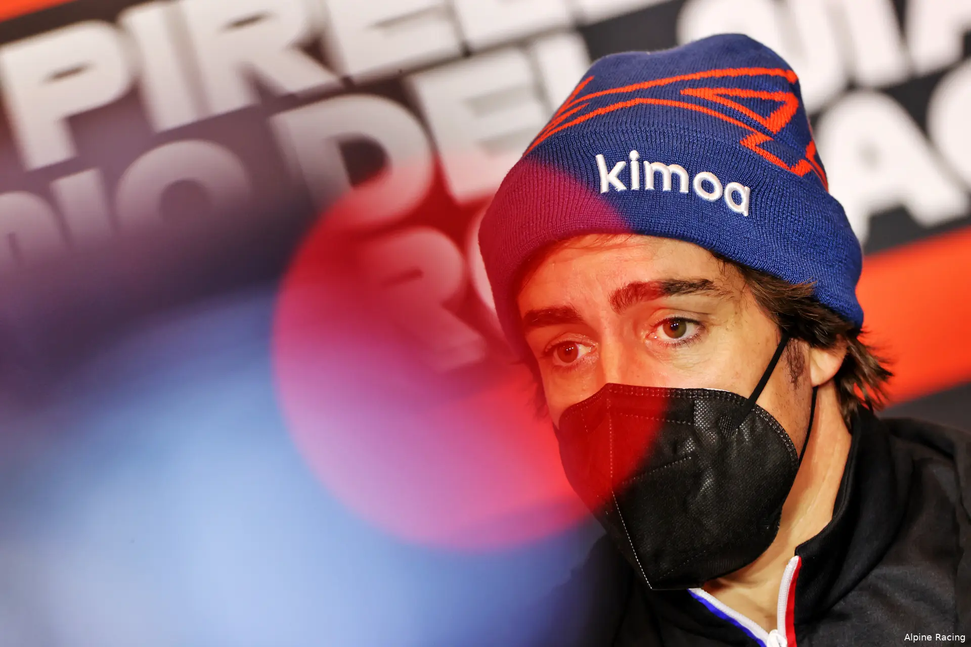 Fernando Alonso Persconferentie