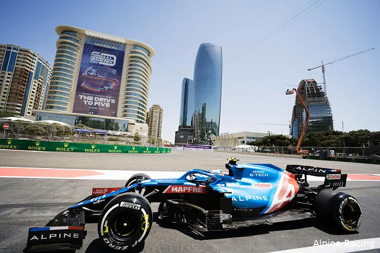 Ocon Alpine Baku1