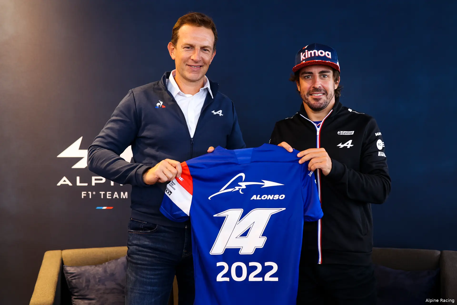 Fernando Alonso Alpine Laurent Rossi