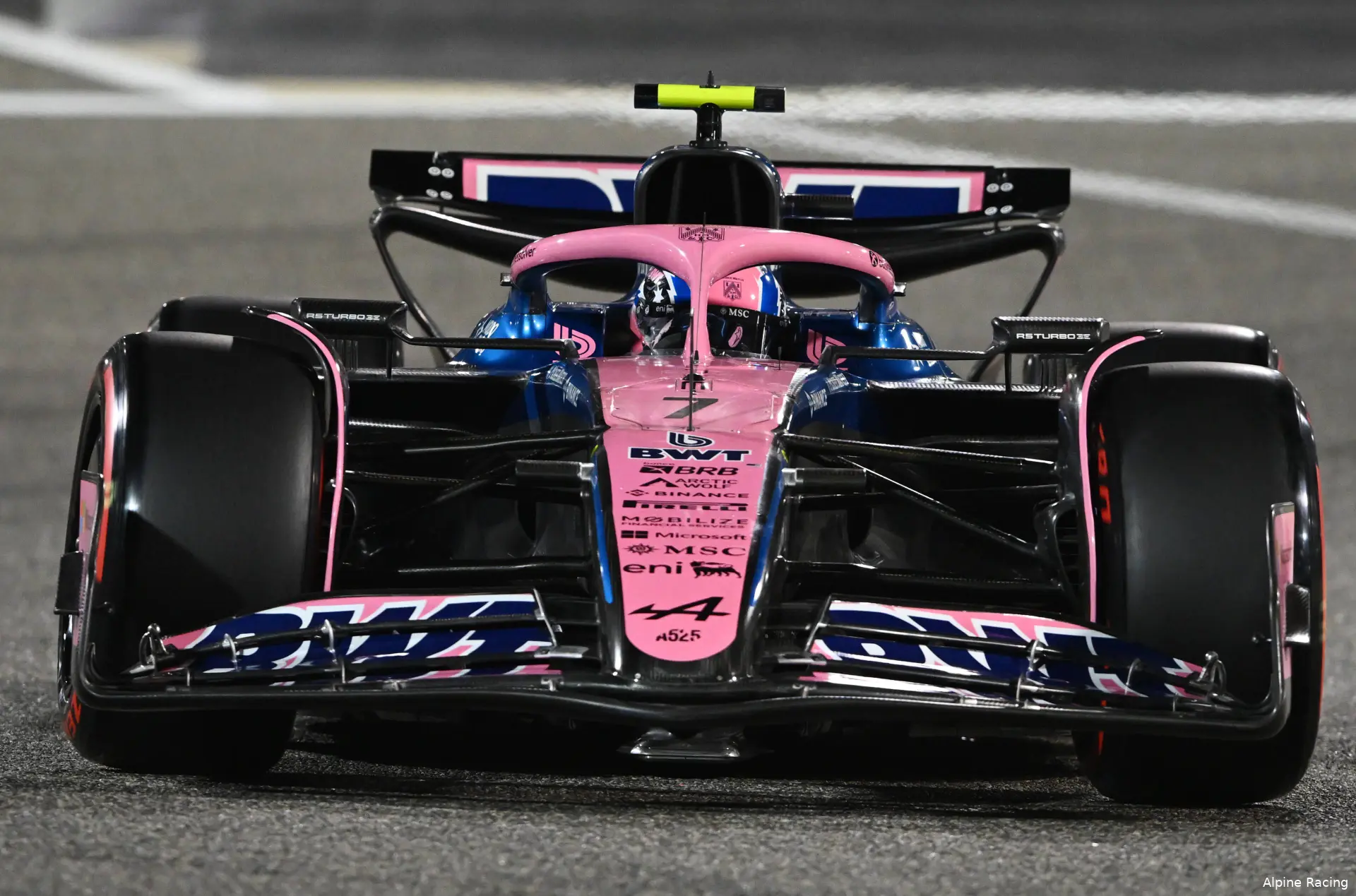 alpine jack doohan gp bahrein zaterdag 2025 2
