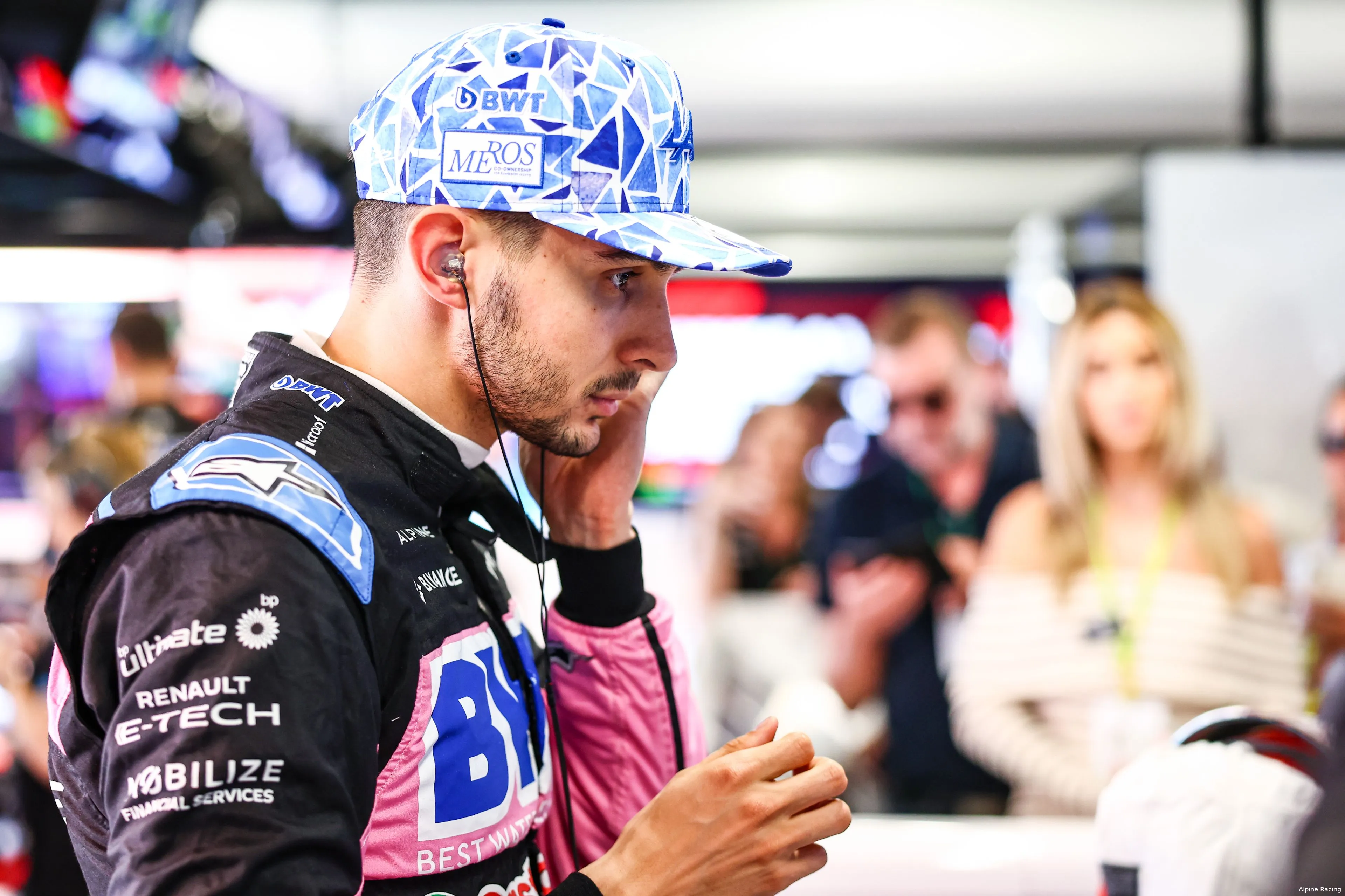 alpine esteban ocon spanje zaterdag 2024