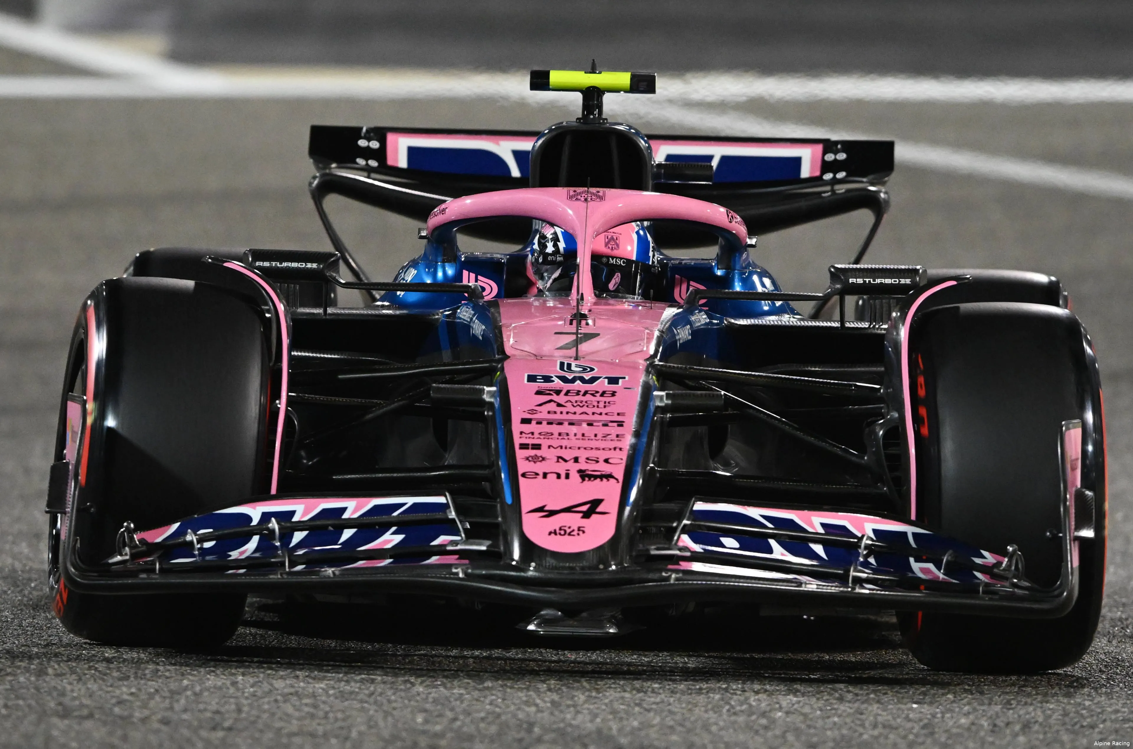 alpine jack doohan gp bahrein zaterdag 2025 2