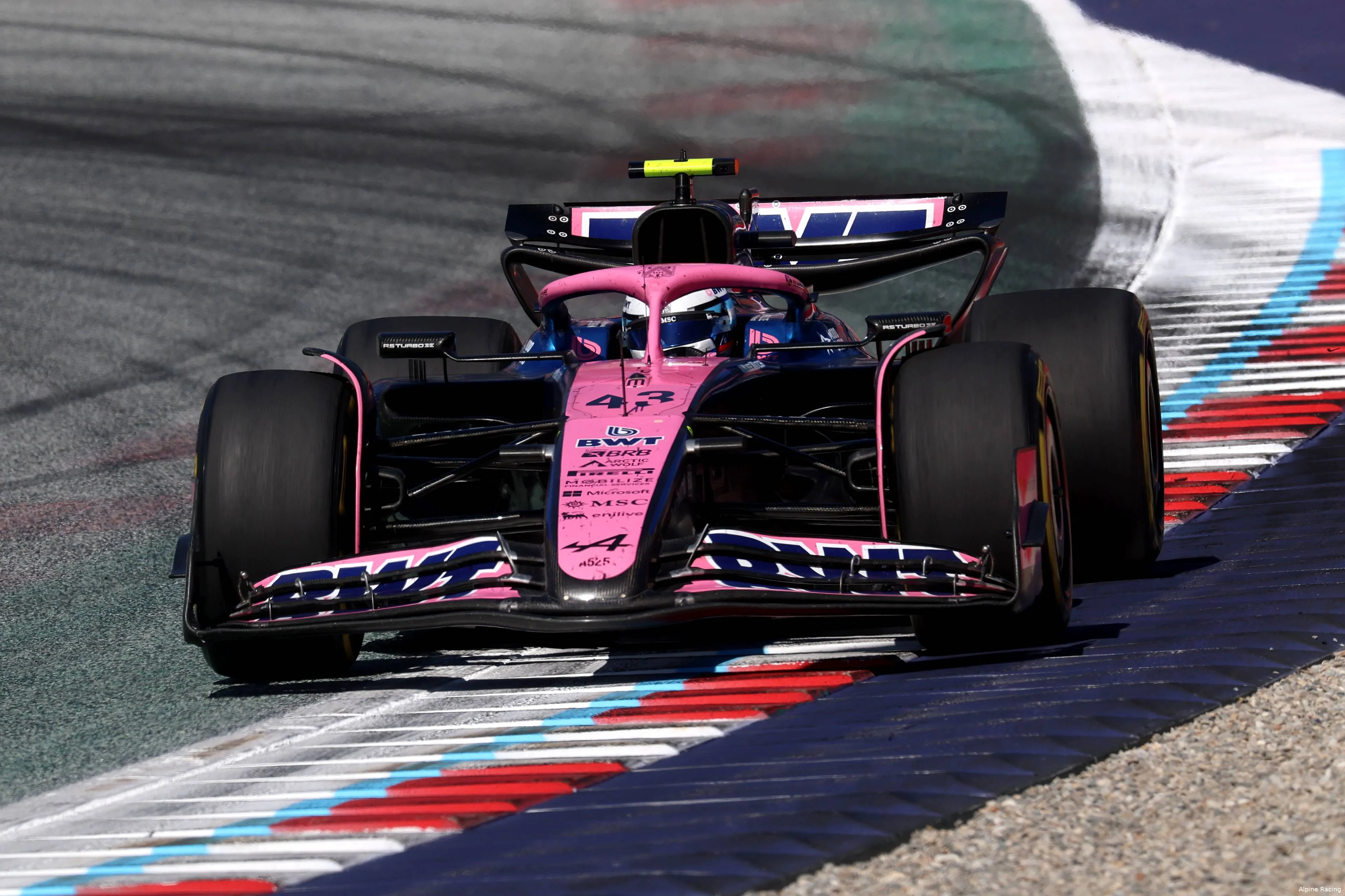 franco colapinto alpine gp oostenrijk 2025 zondag