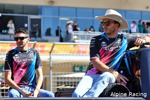 <i>Een absoluut topweekend voor Alpine.</i>