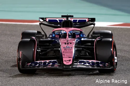 alpine pierre gasly gp bahrein zaterdag 2025