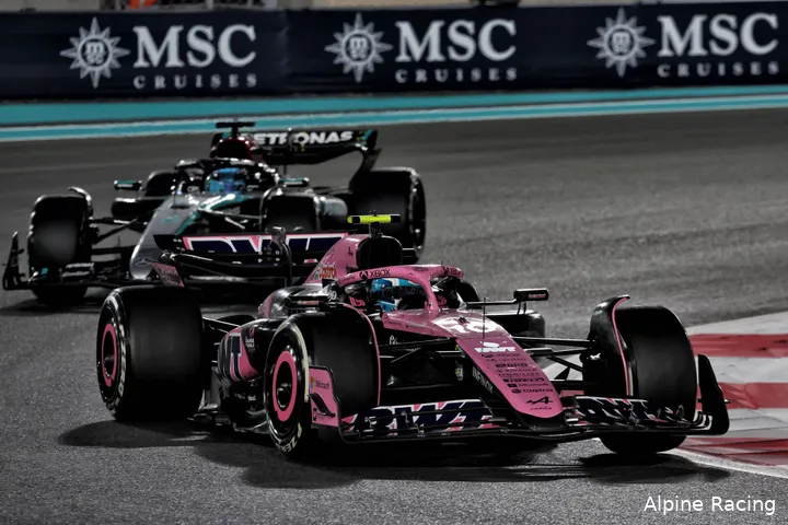 Pierre Gasly werd uiteindelijk tiende in het rijderskampioenschap.