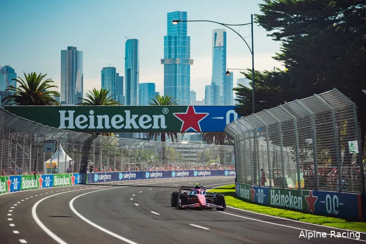 jack doohan alpine gp australie 2025 albert park circuit