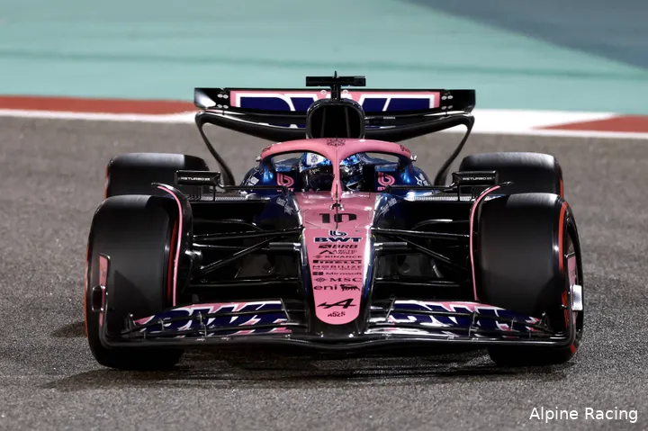 alpine pierre gasly gp bahrein zaterdag 2025