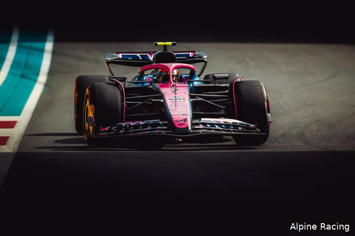 alpine jack doohan gp miami zaterdag 2025 2