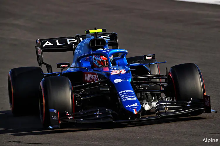 Esteban Ocon A521 Alpine Silverstone2