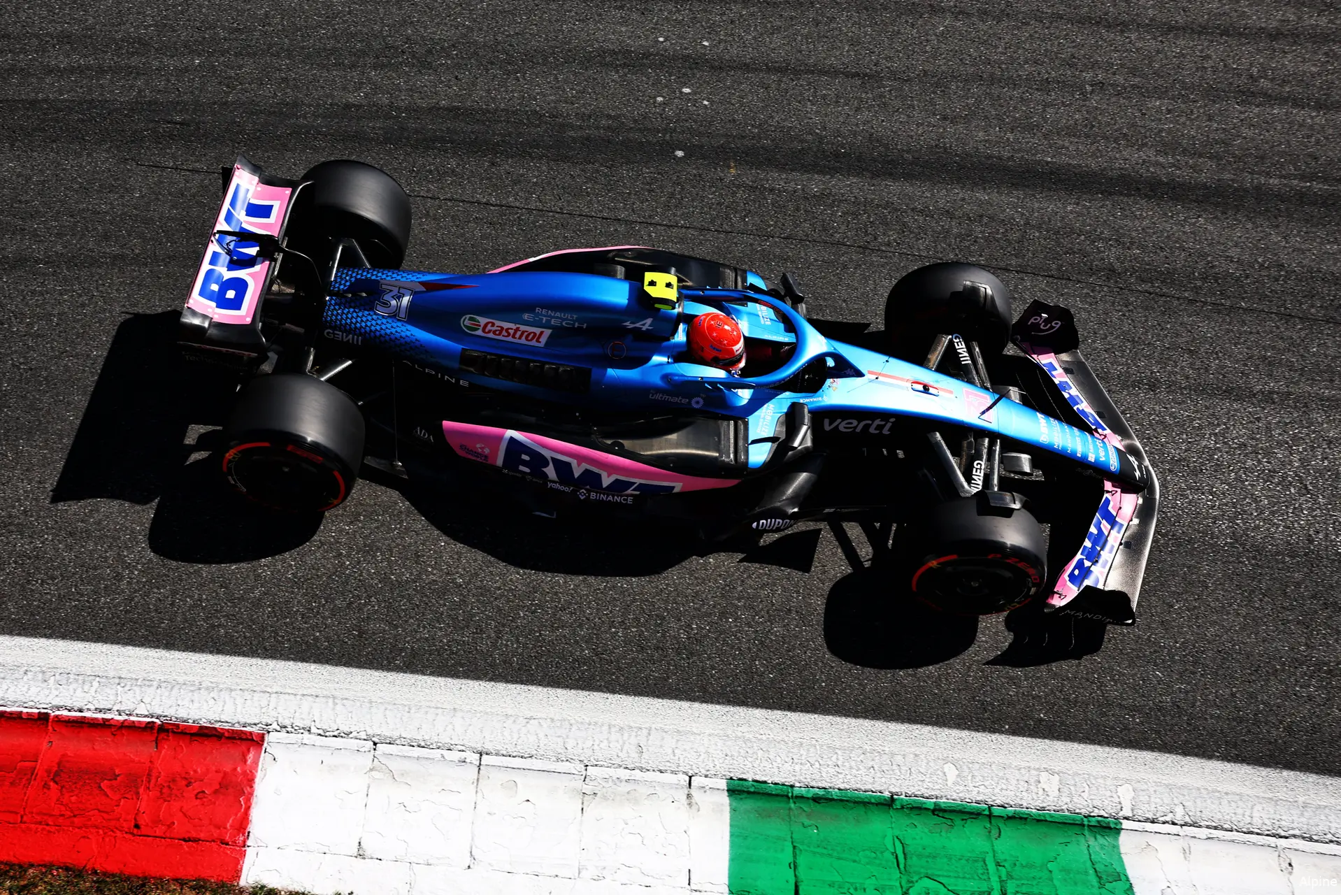 Esteban Ocon A522 Alpine F1 GP Italië 2022