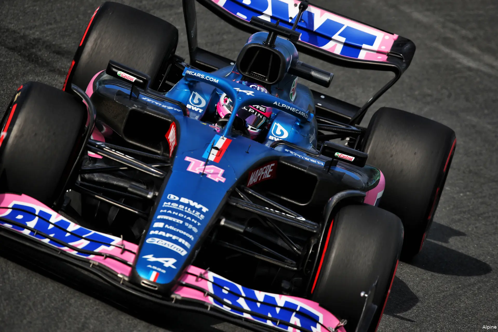 Fernando Alonso A522 Alpine F1 GP Nederland 2022