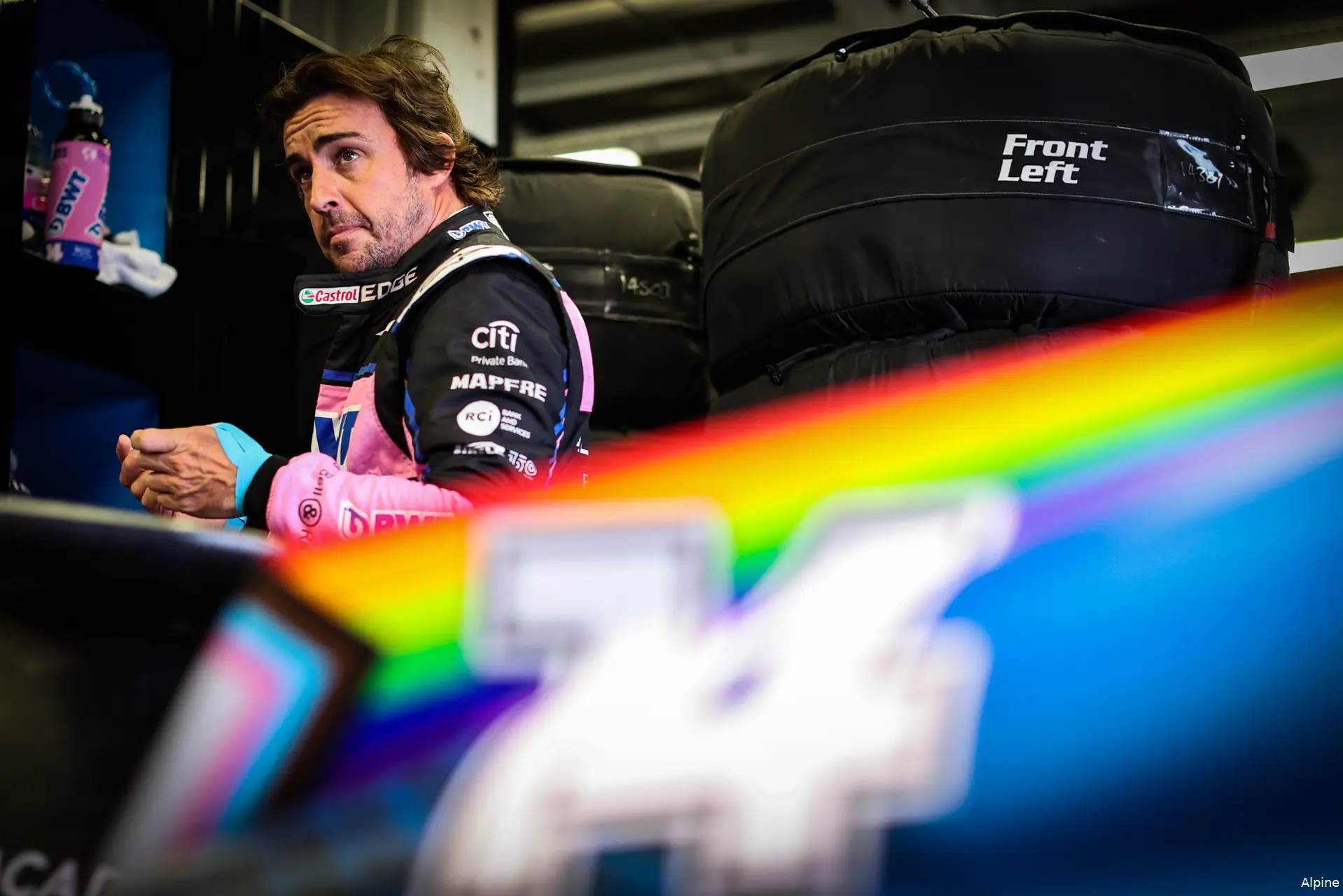 fernando alonso alpine f1 gp azerbeidzjan 2022