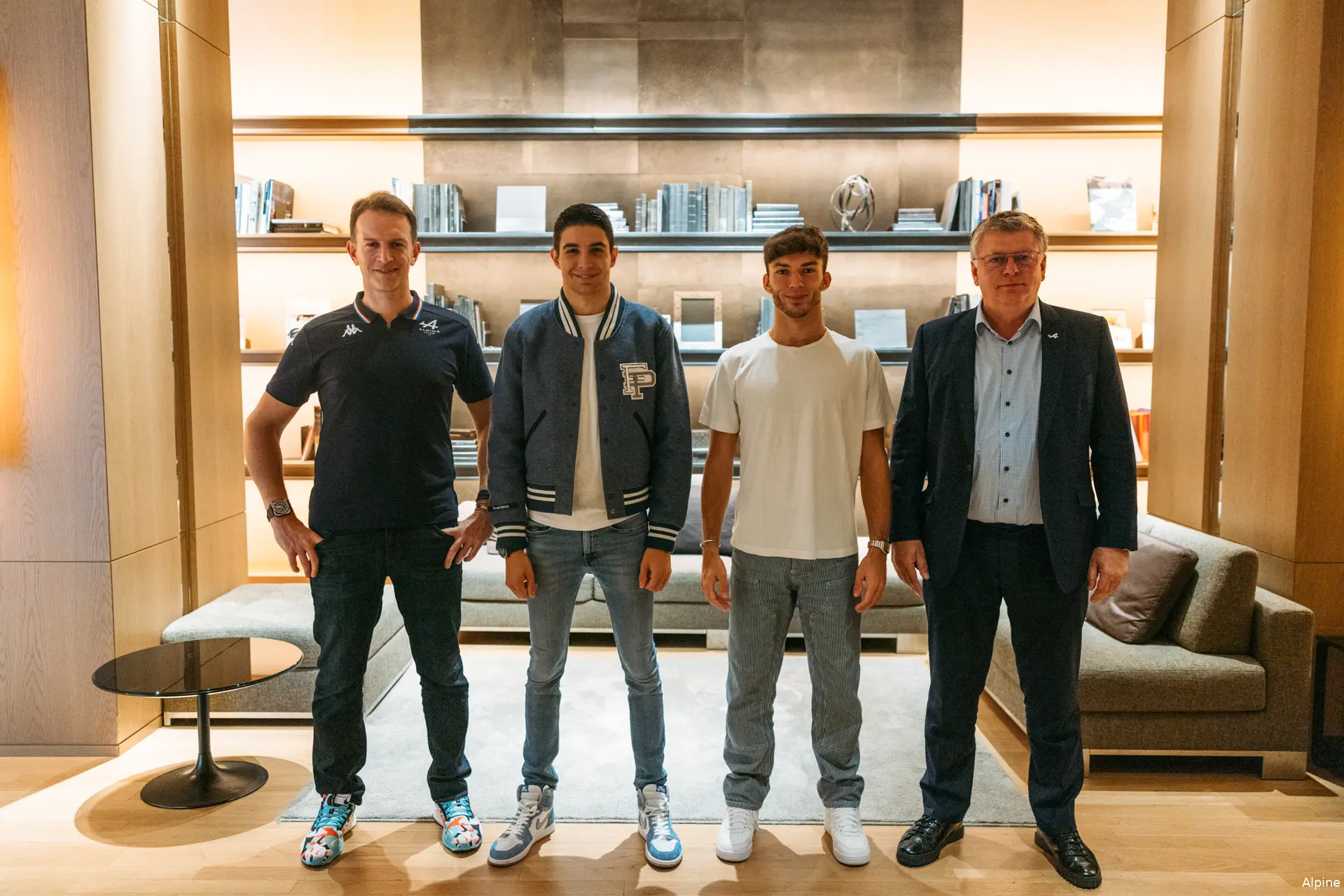 laurent rossi esteban ocon pierre gasly otmar szafnauer alpine f1