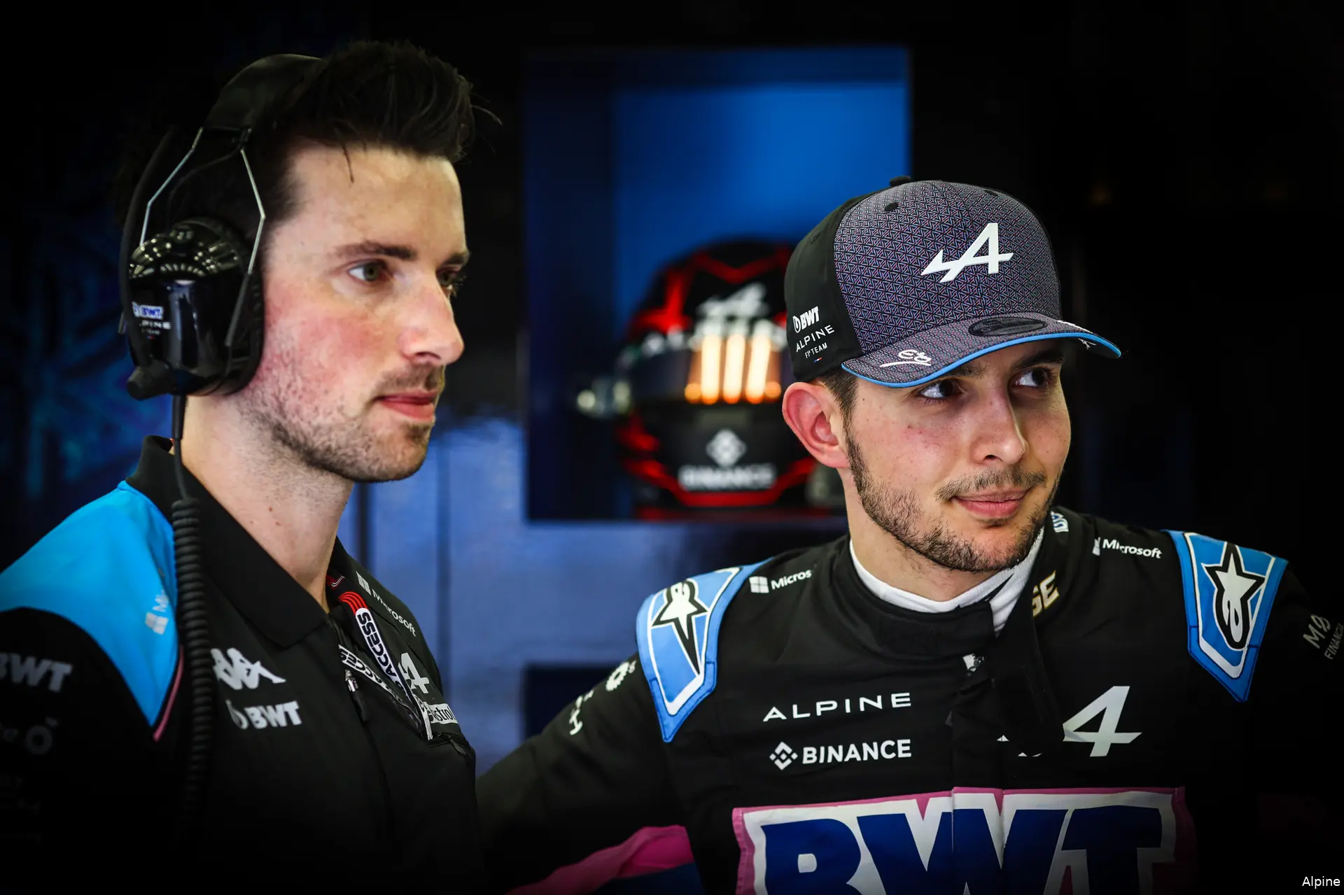 esteban ocon a523 alpine f1 testing bahrein 2023