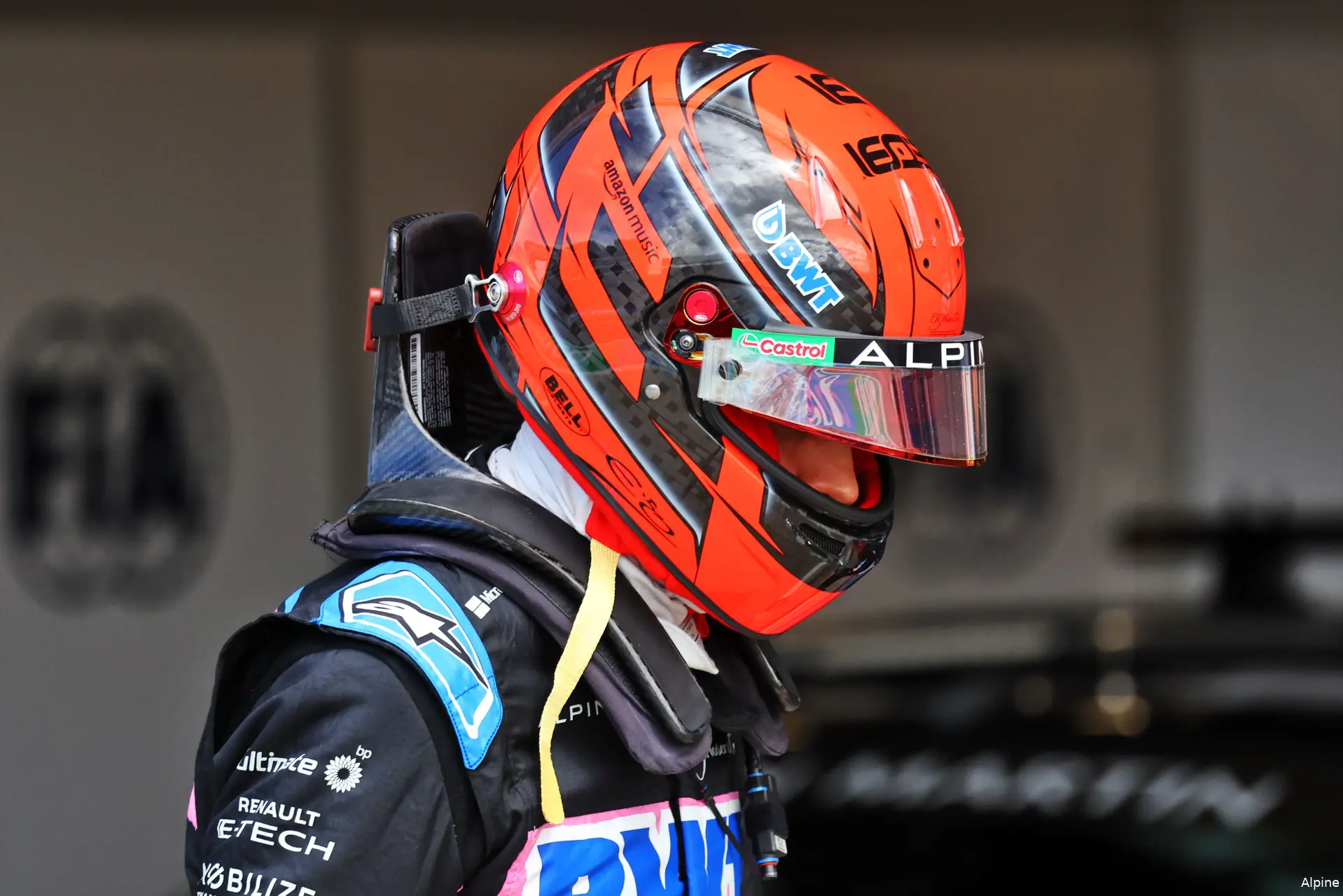 esteban ocon alpine groot brittannie zaterdag 2024
