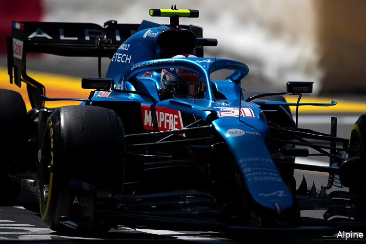 Esteban Ocon A521 Alpine Silverstone3