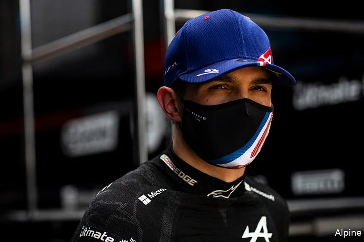 Esteban Ocon A521 Alpine Silverstone5