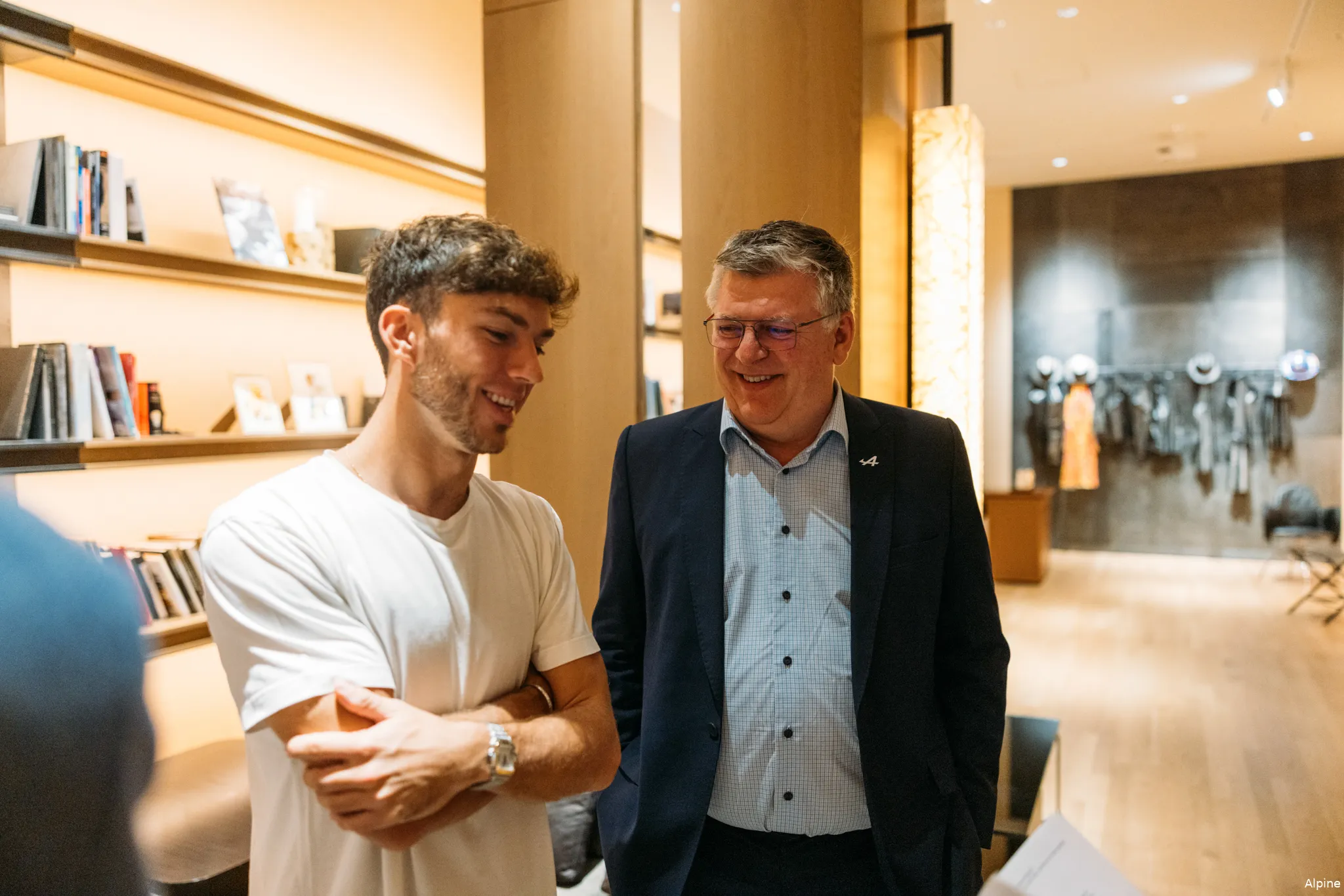 pierre gasly otmar szafnauer alpine f1