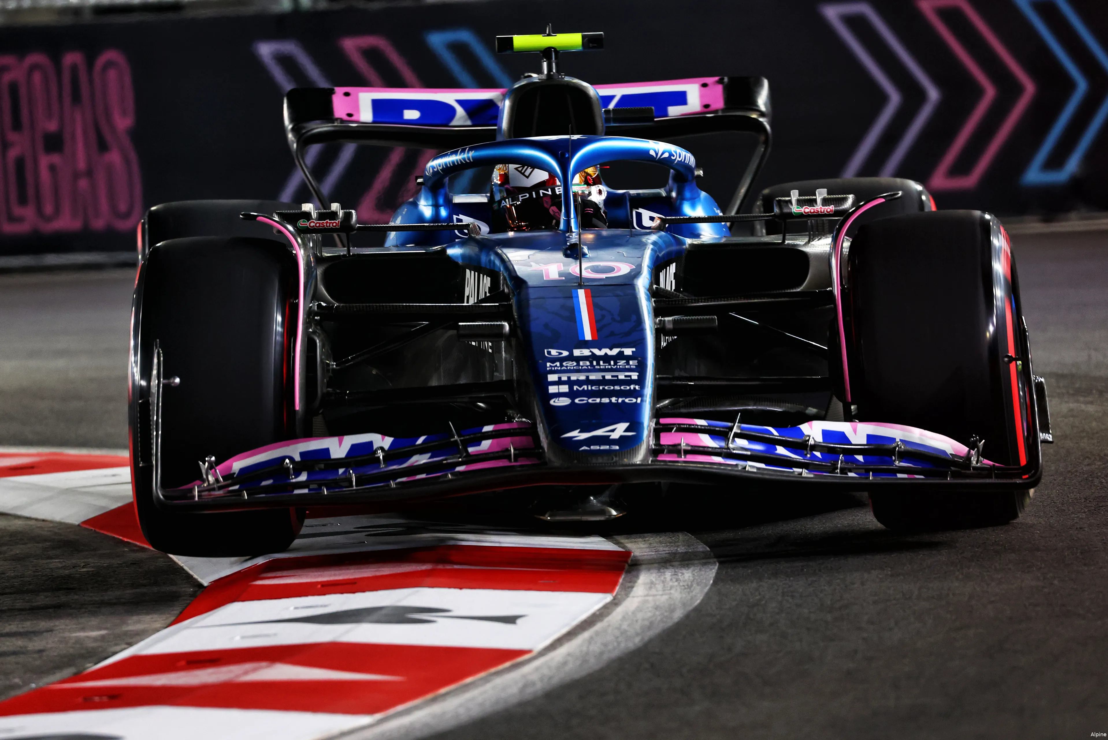 pierre gasly lasvegas f1 alpine