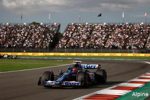 Ocon kon, met een beetje geluk, de pijn van Alpine nog wat verzachten. (Foto: Alpine)
