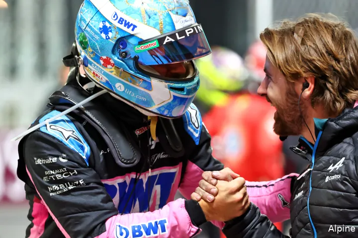 <i>Pierre Gasly verkeert in topvorm.</i>