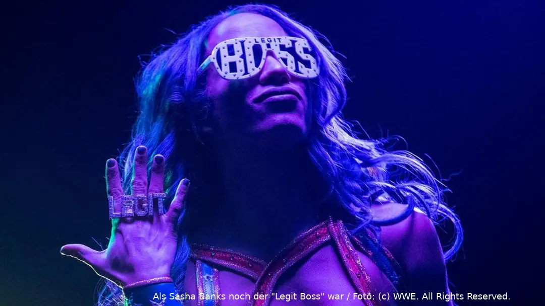 Als Sasha Banks noch der "Legit Boss" war / Foto: (c) WWE. All Rights Reserved.