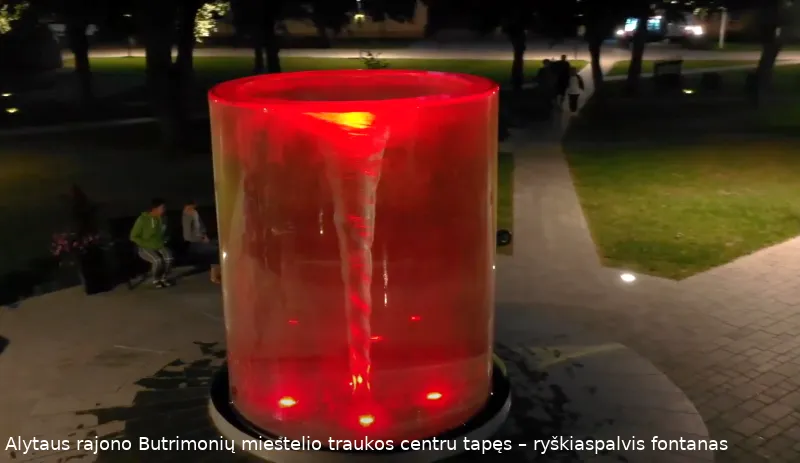 nuotr alytaus rajono butrimoniu miestelio traukos centru tapes ryskiaspalvis fontanas 1