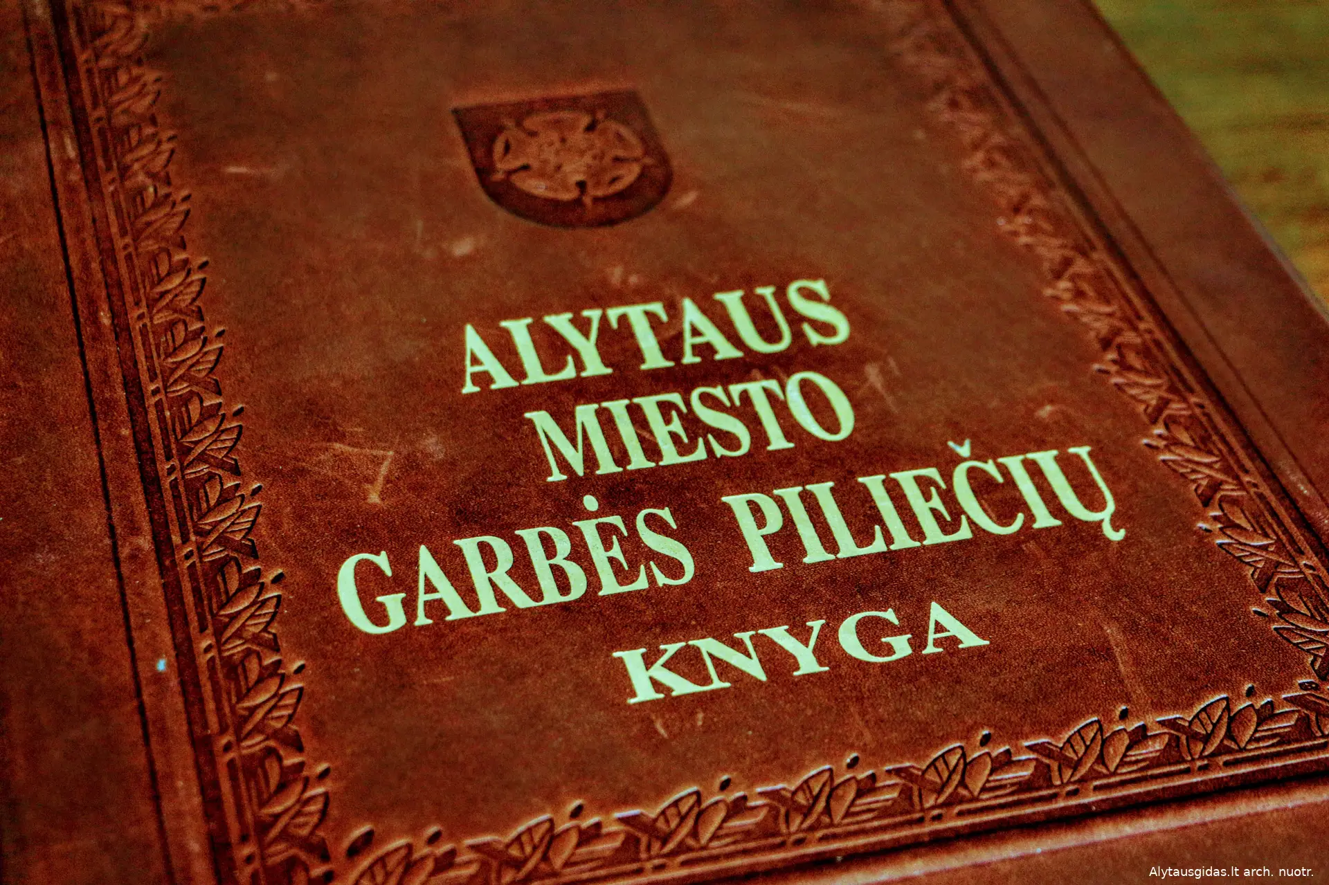 alytaus garbes pilieciu knyga